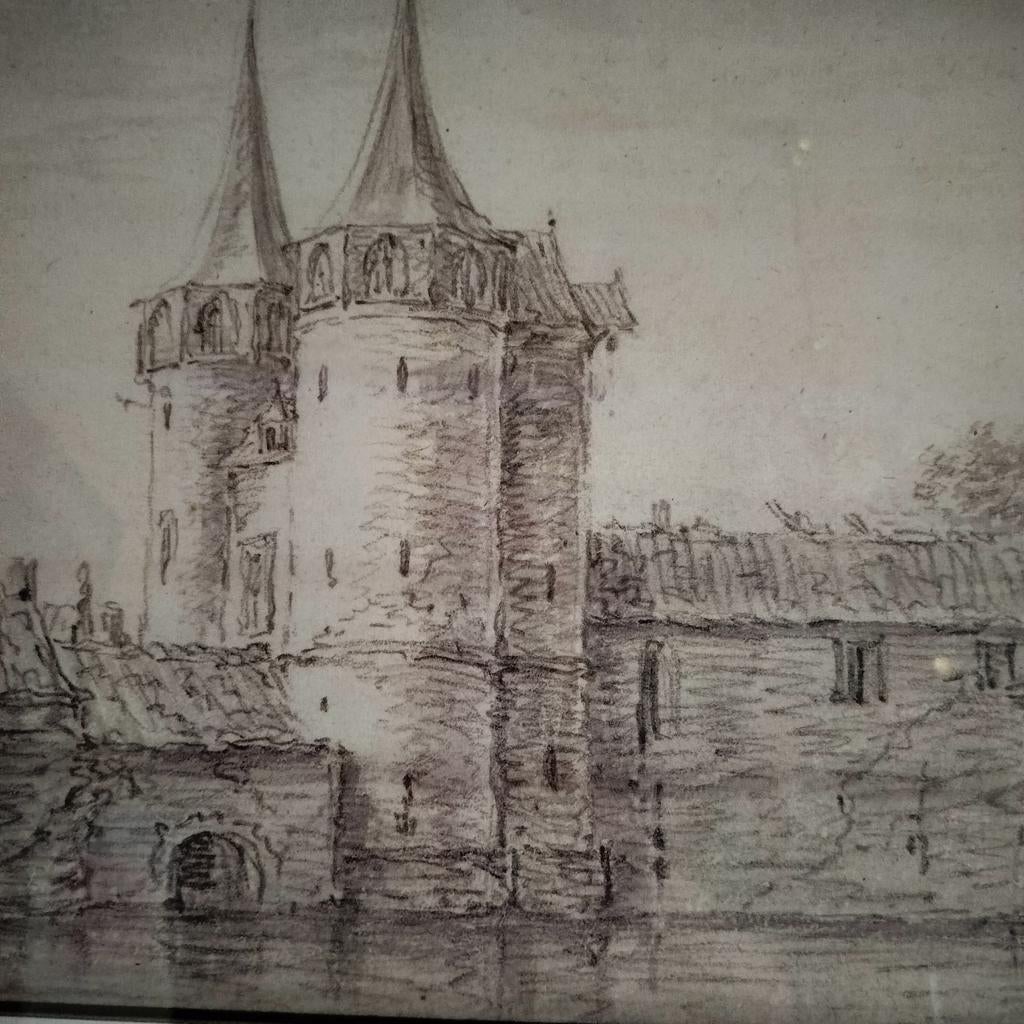 Ets van Jan van Goyen, Antiek en Kunst, Ophalen of Verzenden