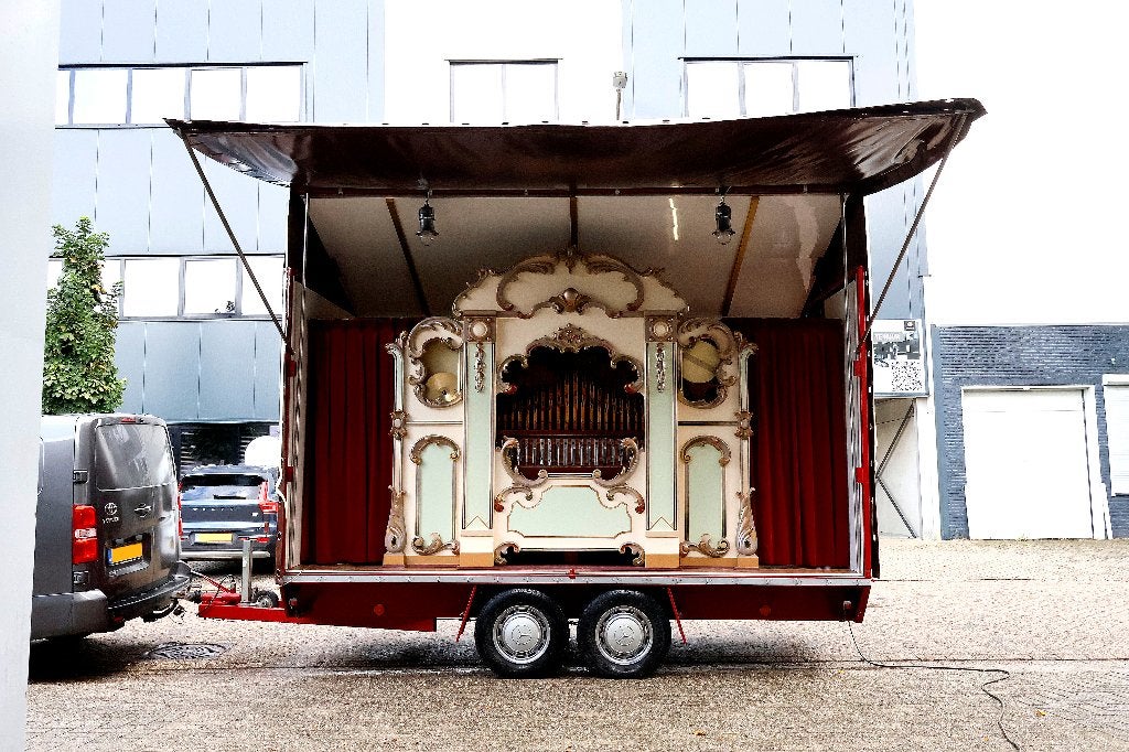 Zeldzaam Frans Decap-kermisorgel, Kavel 228 ,Veiling 26 Sept, Muziek en Instrumenten, Ophalen, Orgel