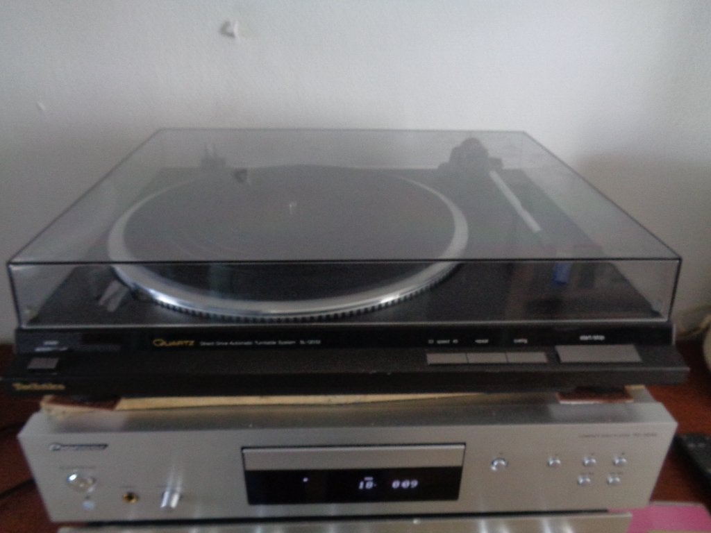 quartz technics platenspeler sl-qd33, Audio, Tv en Foto, Ophalen, Gebruikt, Automatisch, Platenspeler