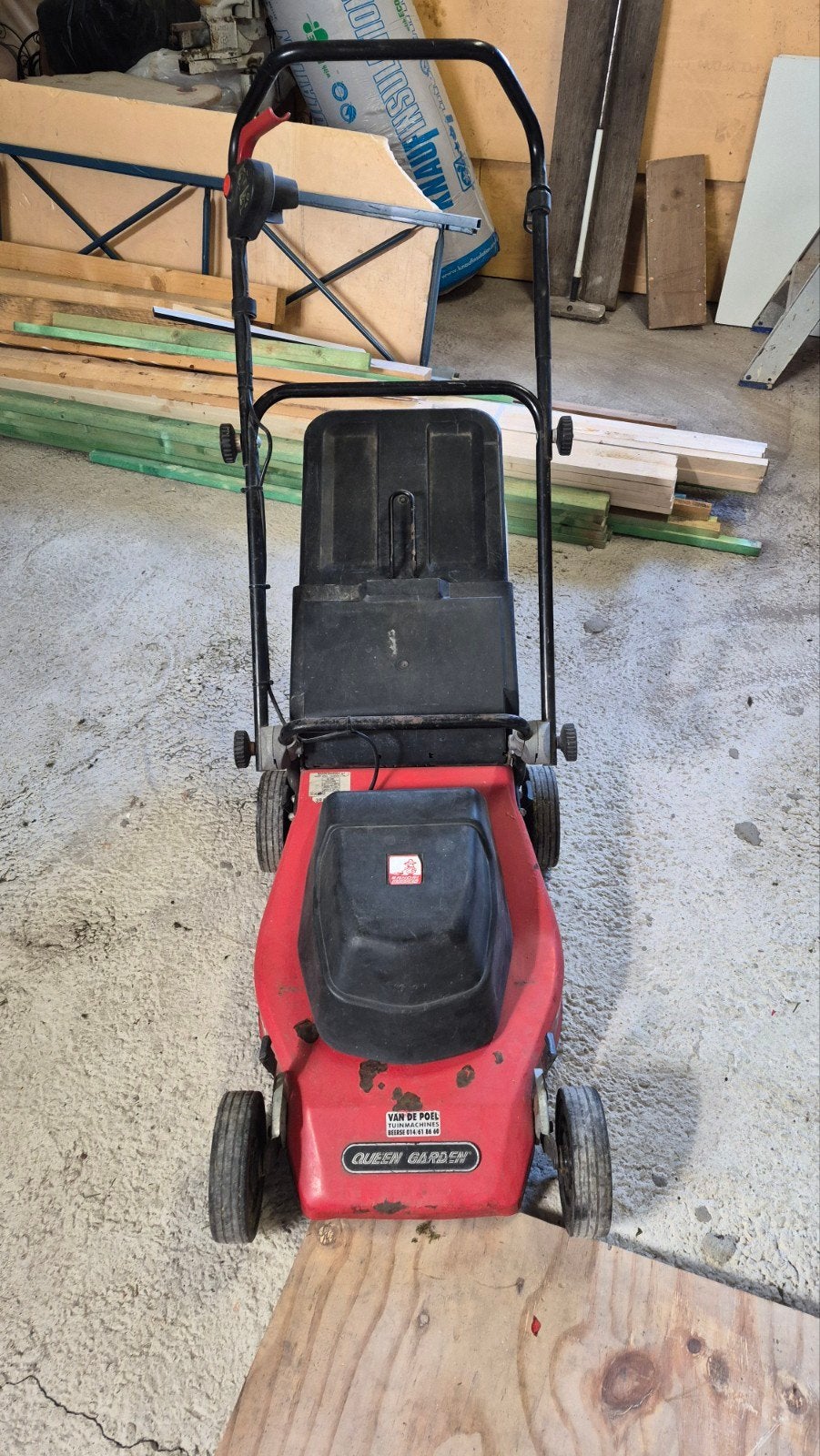 grasmaaier elektrisch 1600W, Tuin en Terras, Ophalen, Cirkelmaaier, Gebruikt, Elektrische grasmaaier