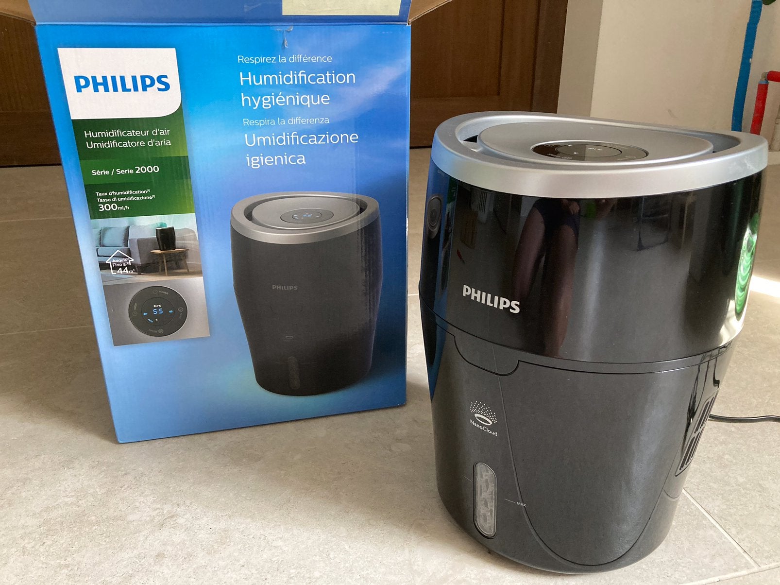 Philips luchtbevochtiger 2000 serie, Elektronische apparatuur, Ophalen, Zo goed als nieuw, Luchtbevochtiger