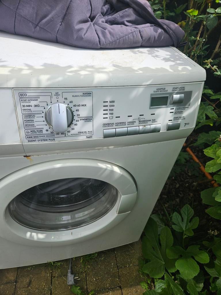 Gratis kapotte wasmachine..pompt niet af, Enlèvement