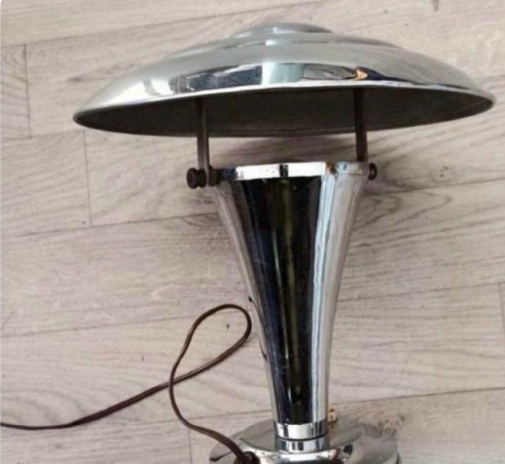 Lampe champignon Art déco, Enlèvement ou Envoi, Utilisé