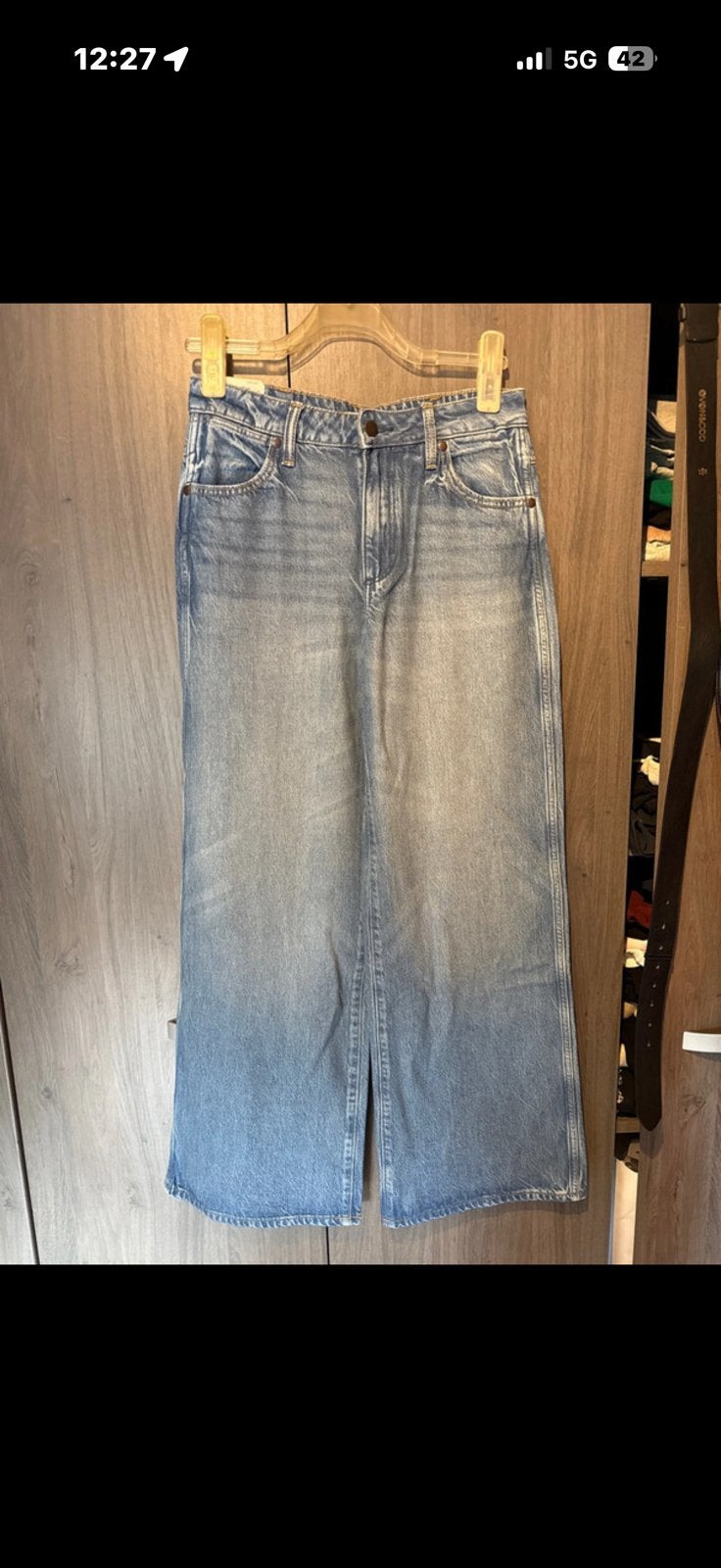 Wrangler broek dames, Ophalen of Verzenden, Nieuw, Blauw, Overige jeansmaten