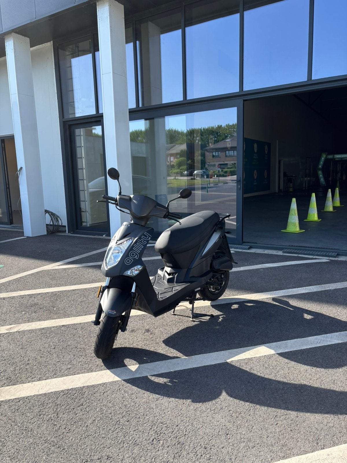 Kymco Agility 50cc Classe B 2023 - 7120 km - Bien entretenu, Vélos & Vélomoteurs, Classe B (45 km/h), Enlèvement, Utilisé, Agility