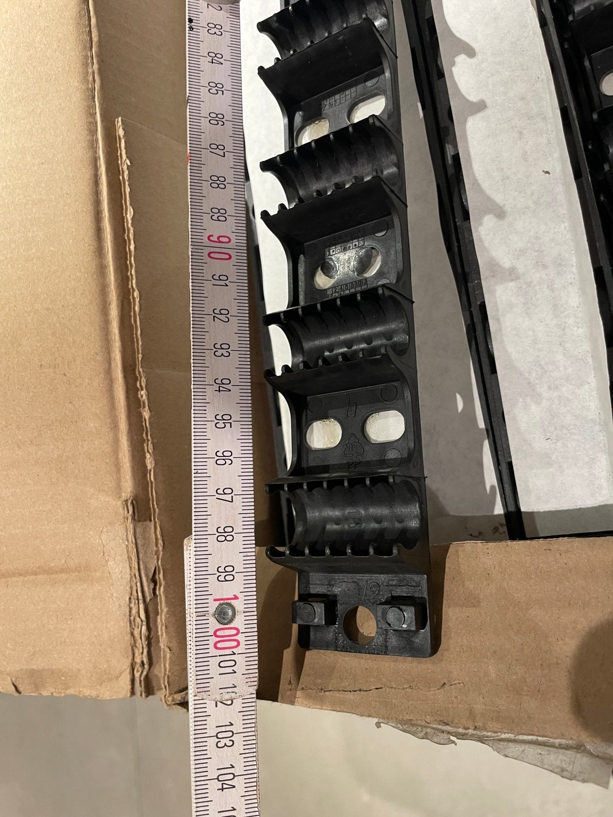 Rails de montage pour chauffage par le sol, Enlèvement