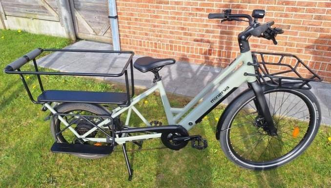 Minerva longtail, Vélos & Vélomoteurs, Enlèvement ou Envoi, Utilisé, 50 km par batterie ou plus, Autres marques