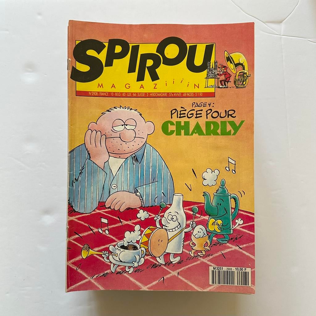 Spirou Magazine année 1994 complète, Verzamelen, Ophalen, Guust of Robbedoes, Zo goed als nieuw, Boek of Spel