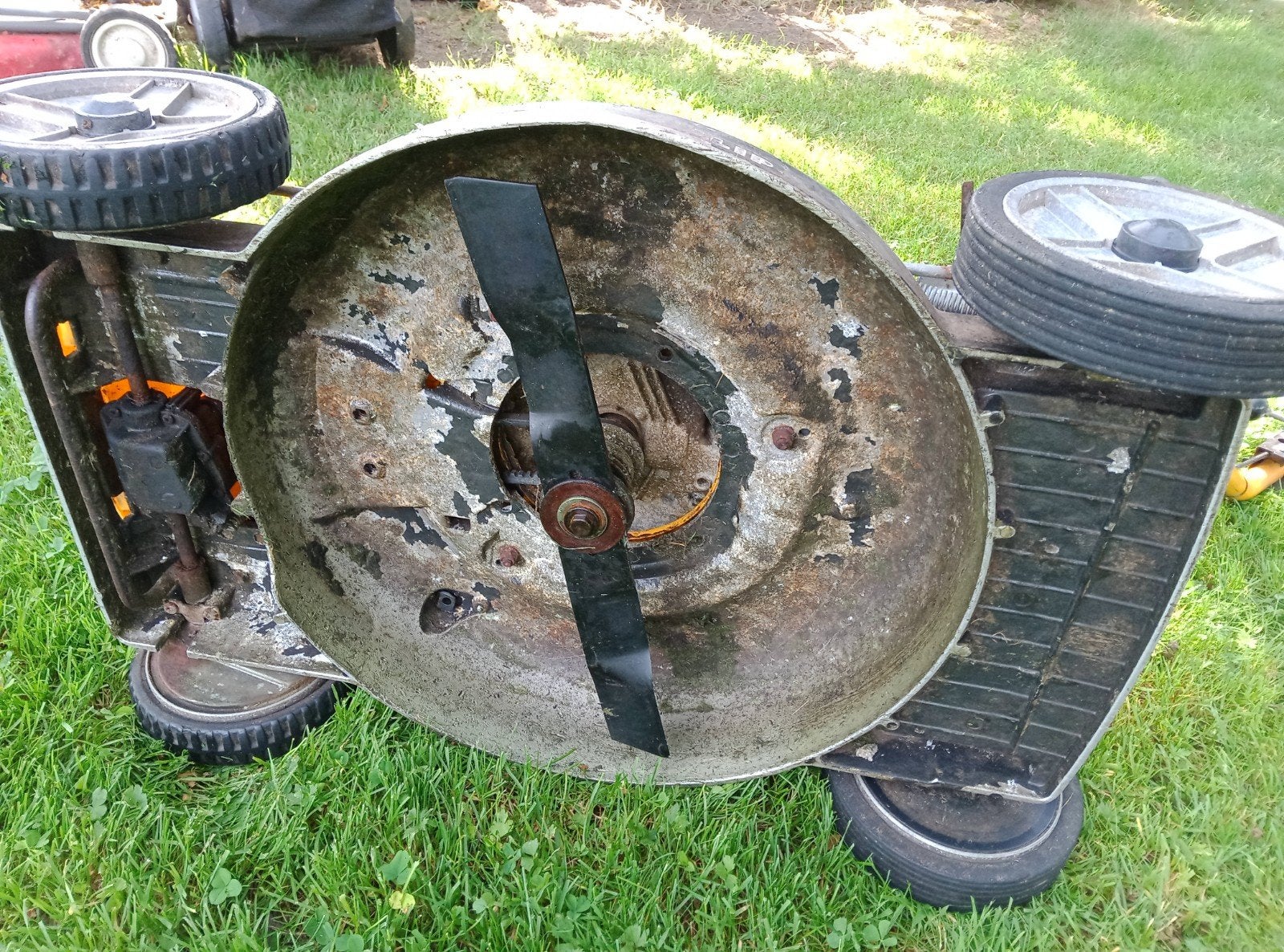 Mulching Stiga 47cm Honda-motormaaier, Ophalen