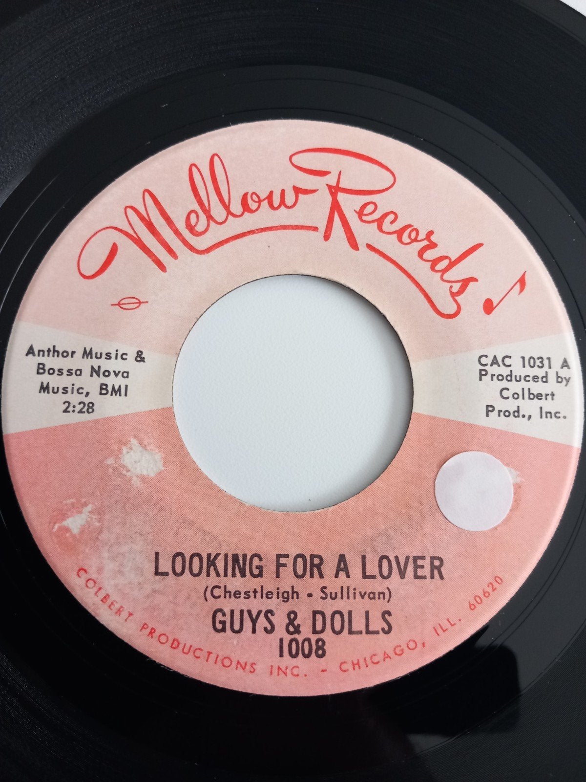 GUYS & DOLLS. LOOKING FOR A LOVER. R&B 60S USA 45T, Ophalen of Verzenden
