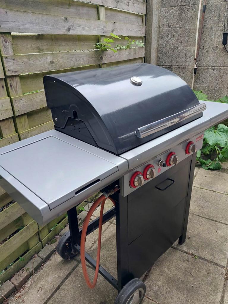 Barbecue au gaz barbecook avec plancha, Ophalen