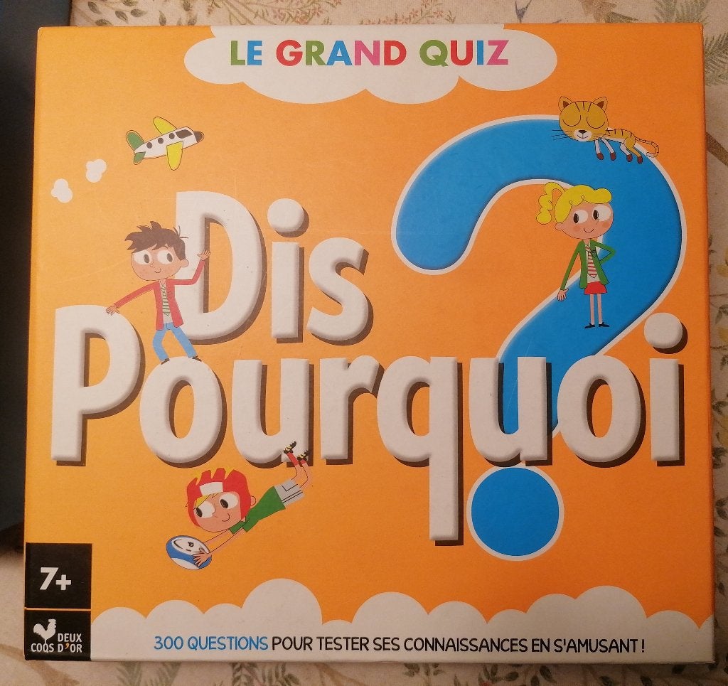 FOREST: Jeu-quiz DIS POURQUOI comme neuf, apd 7 ans, Kinderen en Baby's, Speelgoed | Educatief en Creatief, Ophalen of Verzenden