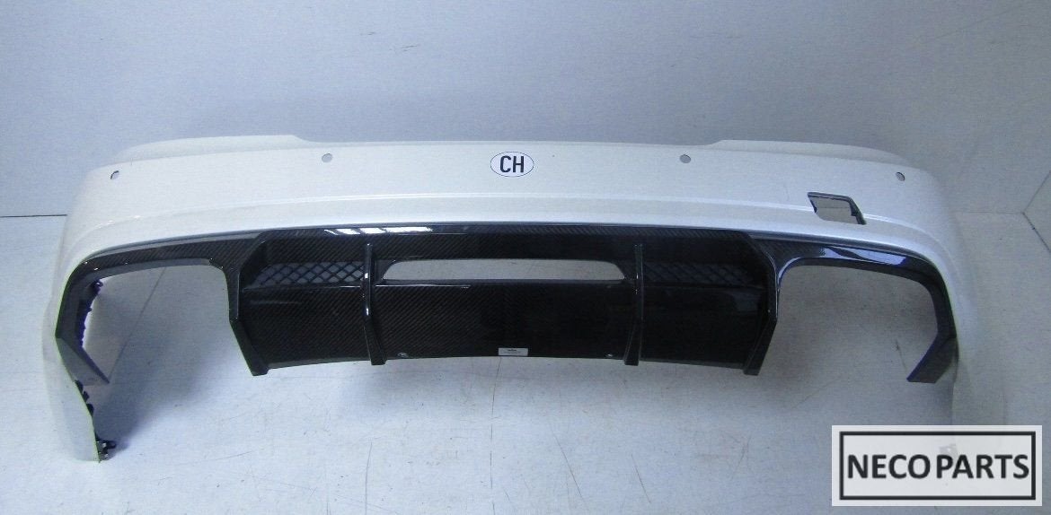 MERCEDES SL R231 AMG CARBON ACHTERBUMPER ALLES LEVERBAAR !!!, Garde-boue, Utilisé, -, -