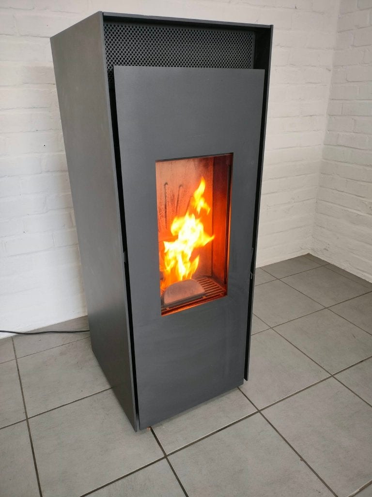 Design pellet kachel Nestor Martin met 1j Garantie !!, Ophalen of Verzenden, Zo goed als nieuw, Pelletkachel, Vrijstaand