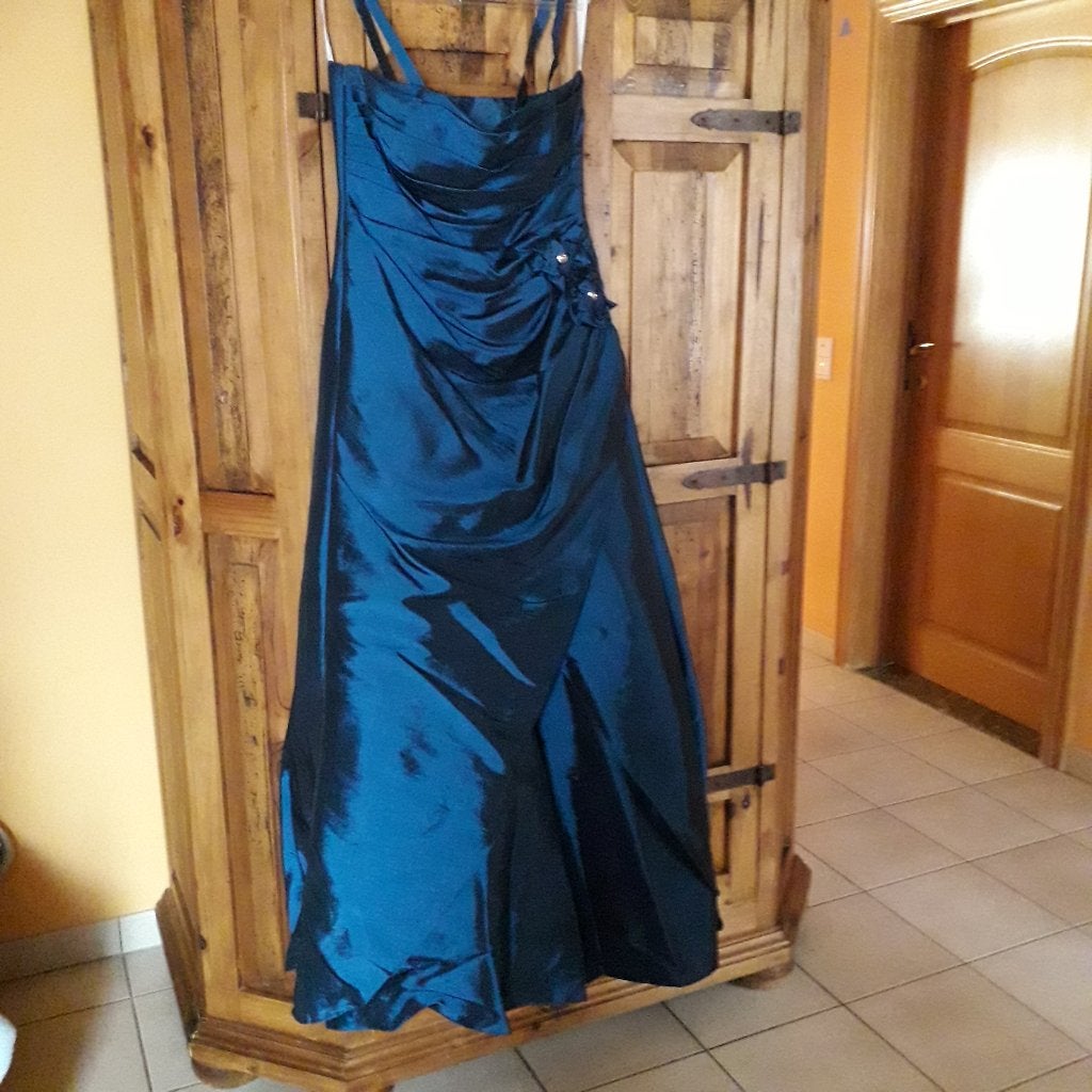 suitekleed, Kleding | Dames, Ophalen of Verzenden, Zo goed als nieuw, Maat 42/44 (L), Blauw
