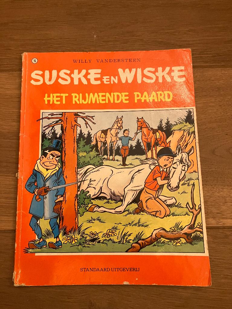 Suske en Wiske - 96 - Het rijmende paard, Boeken, Stripverhalen, Eén stripboek, Ophalen of Verzenden, Gelezen, Willy Vandersteen