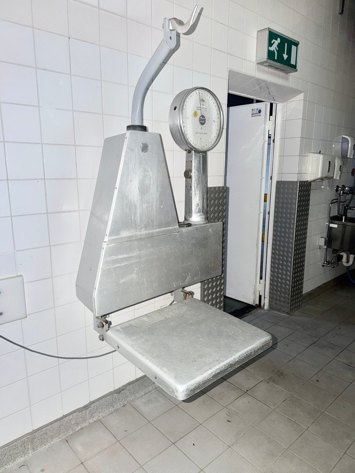 Professionele industriële weegschaal – tot 200 kg, Ophalen
