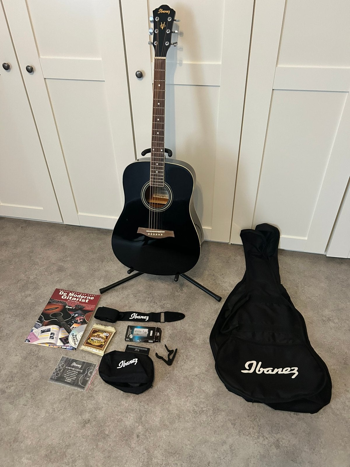 Akoestisch ibanez gitaar, Muziek en Instrumenten, Ophalen, Zo goed als nieuw