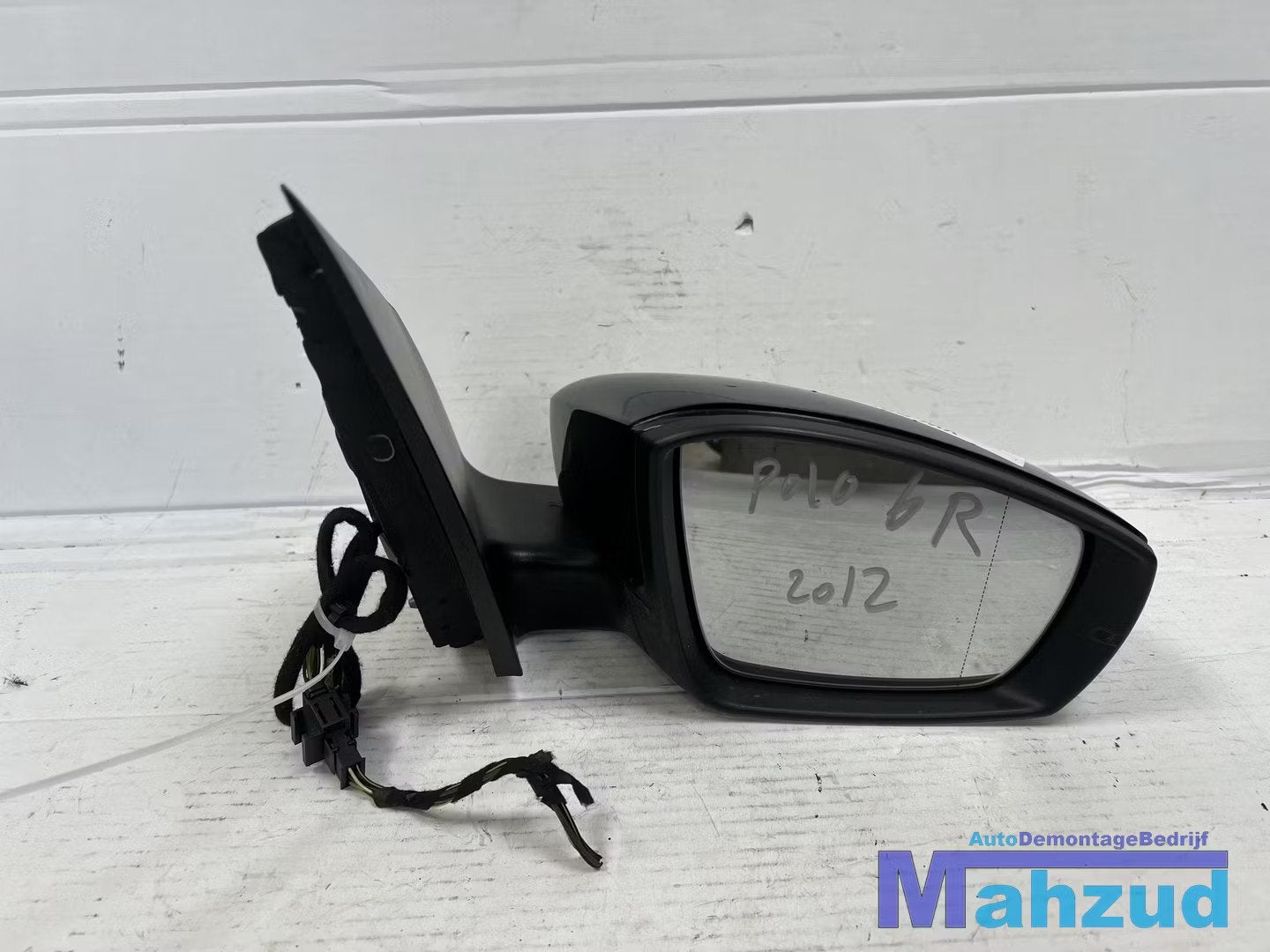 VW POLO 6R zwart LC9X Spiegel rechts 2009-2016, Gebruikt, Volkswagen, Volkswagen AG, Vw@volkswagen.de