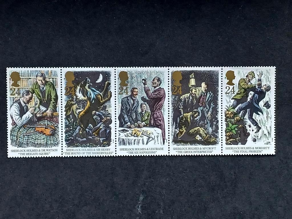 Timbres du Royaume-Uni et d'Angleterre, Enlèvement ou Envoi, Non oblitéré