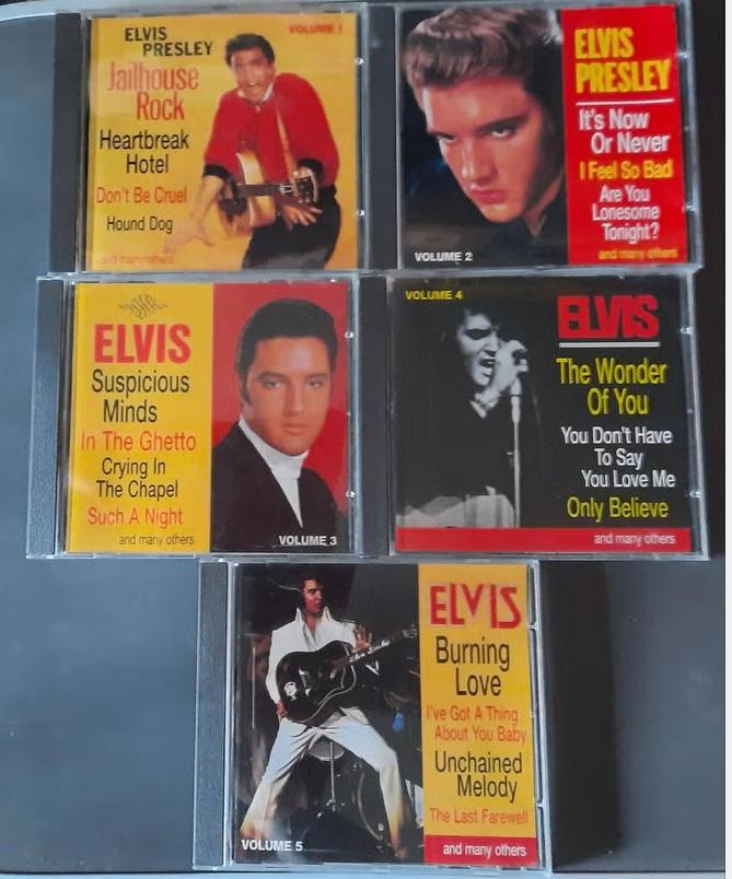 Elvis 100 Top Hits Collection 5 cd  - Club Edition, Ophalen of Verzenden, Gebruikt, Rock-'n-Roll