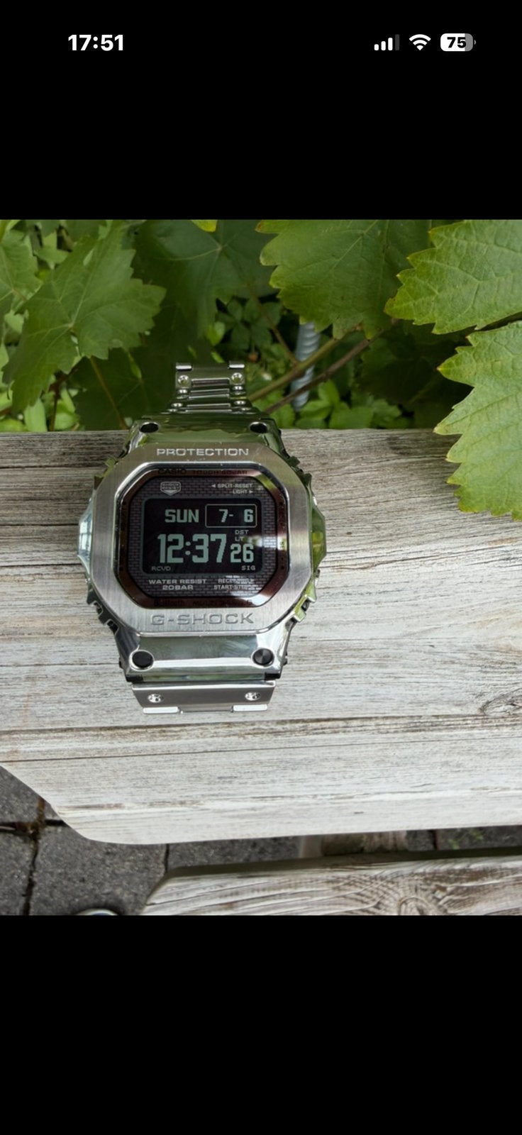 Casio GMW-BZ5000D-1, Casio, Enlèvement ou Envoi, Acier, Utilisé
