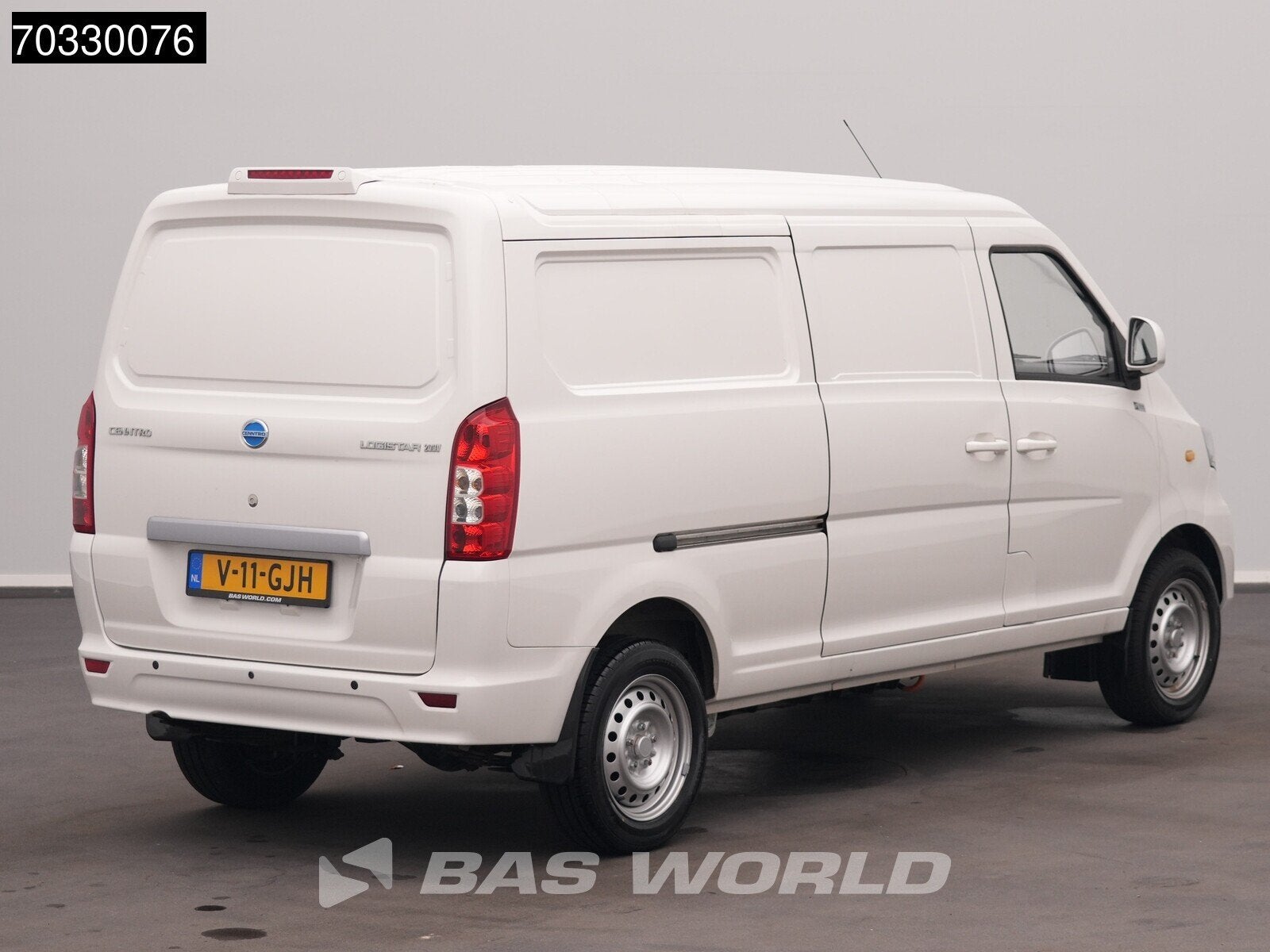 Cenntro Logistar 200V 100% Elektrisch 42kWh 260kmWLTP City 1, Auto's, Stof, Gebruikt, Wit, 2 zetels