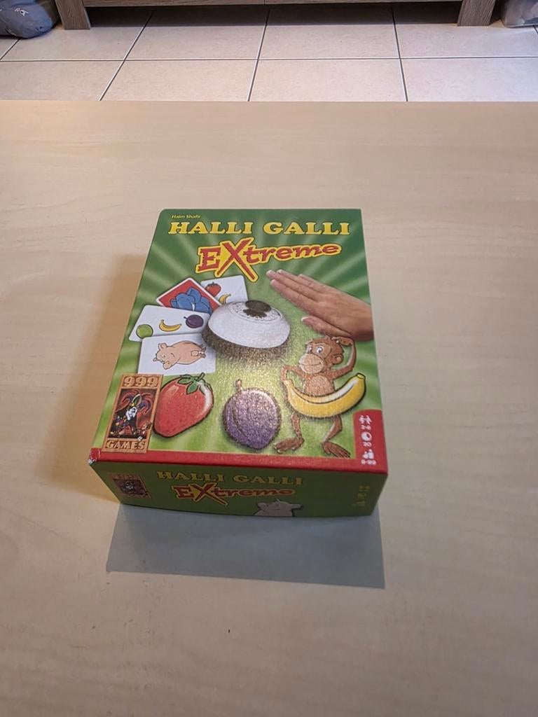 Halli Galli Extreme van 999 Games., Enlèvement