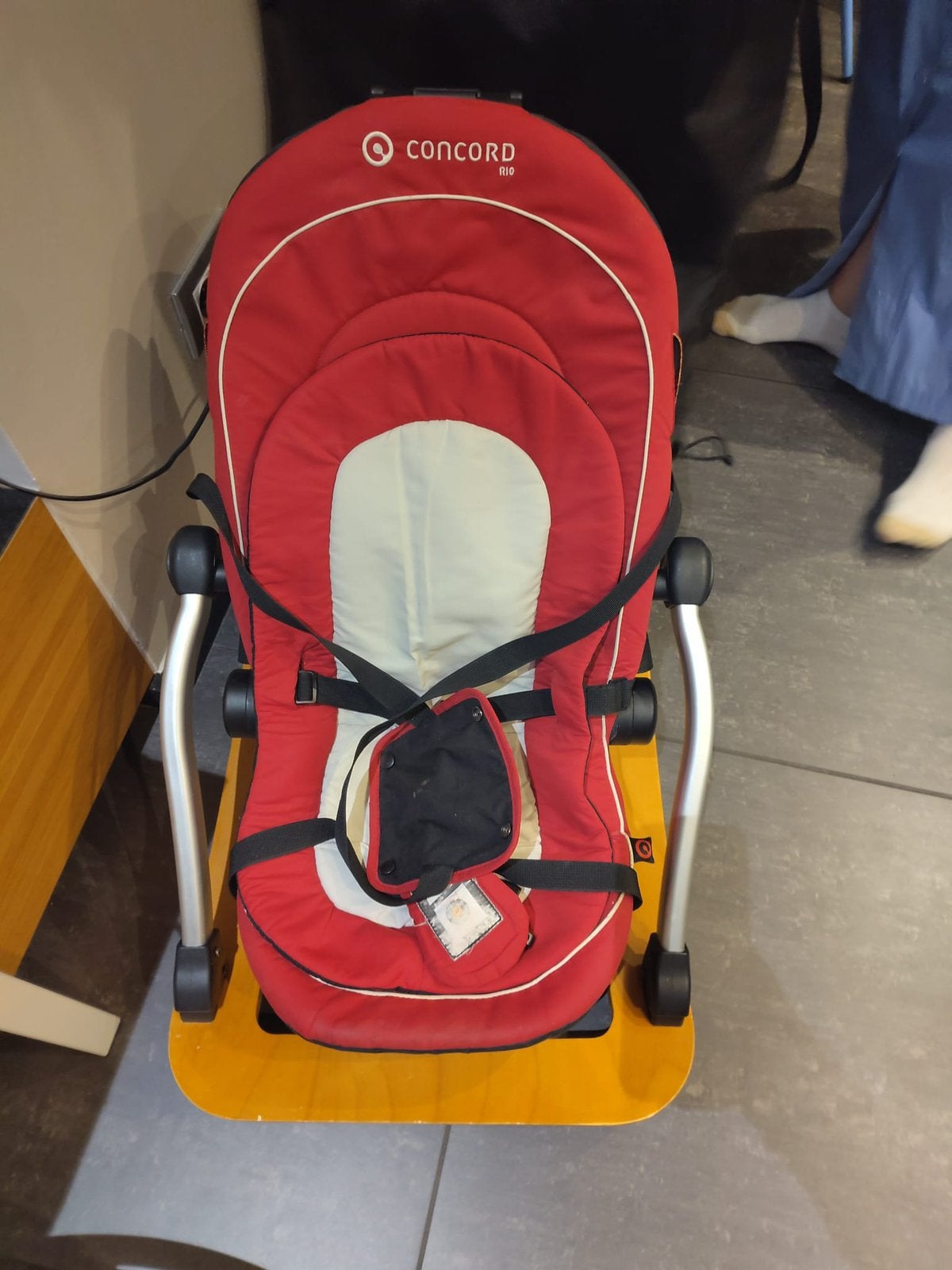 Baby wipper Concord Rio, Kinderen en Baby's, Ophalen, Zo goed als nieuw, Wipstoel, Met gordel(s) of riempje(s)