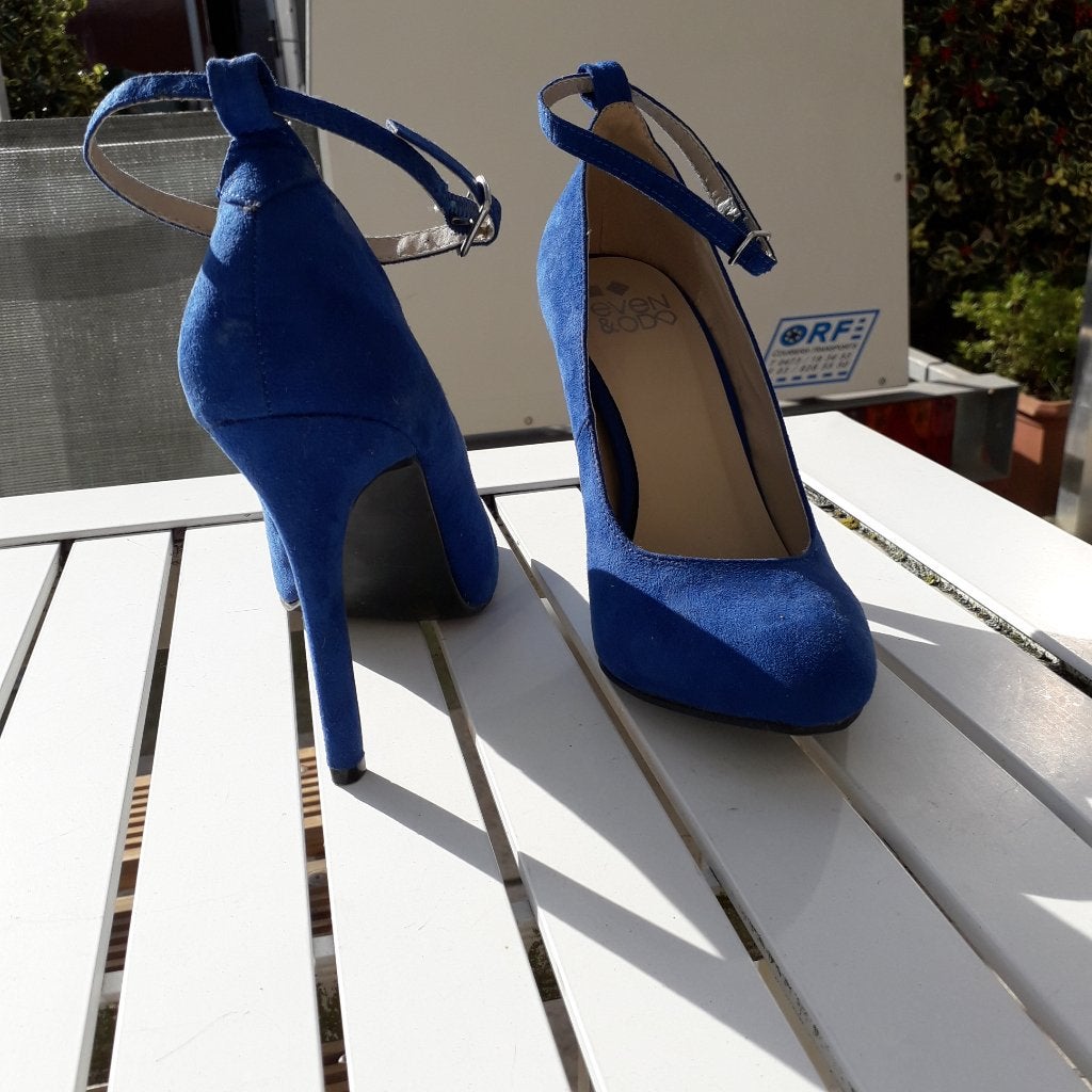 schoenen 38, Kleding | Dames, Schoenen met lage hakken, Even&odd, Verzenden, Blauw