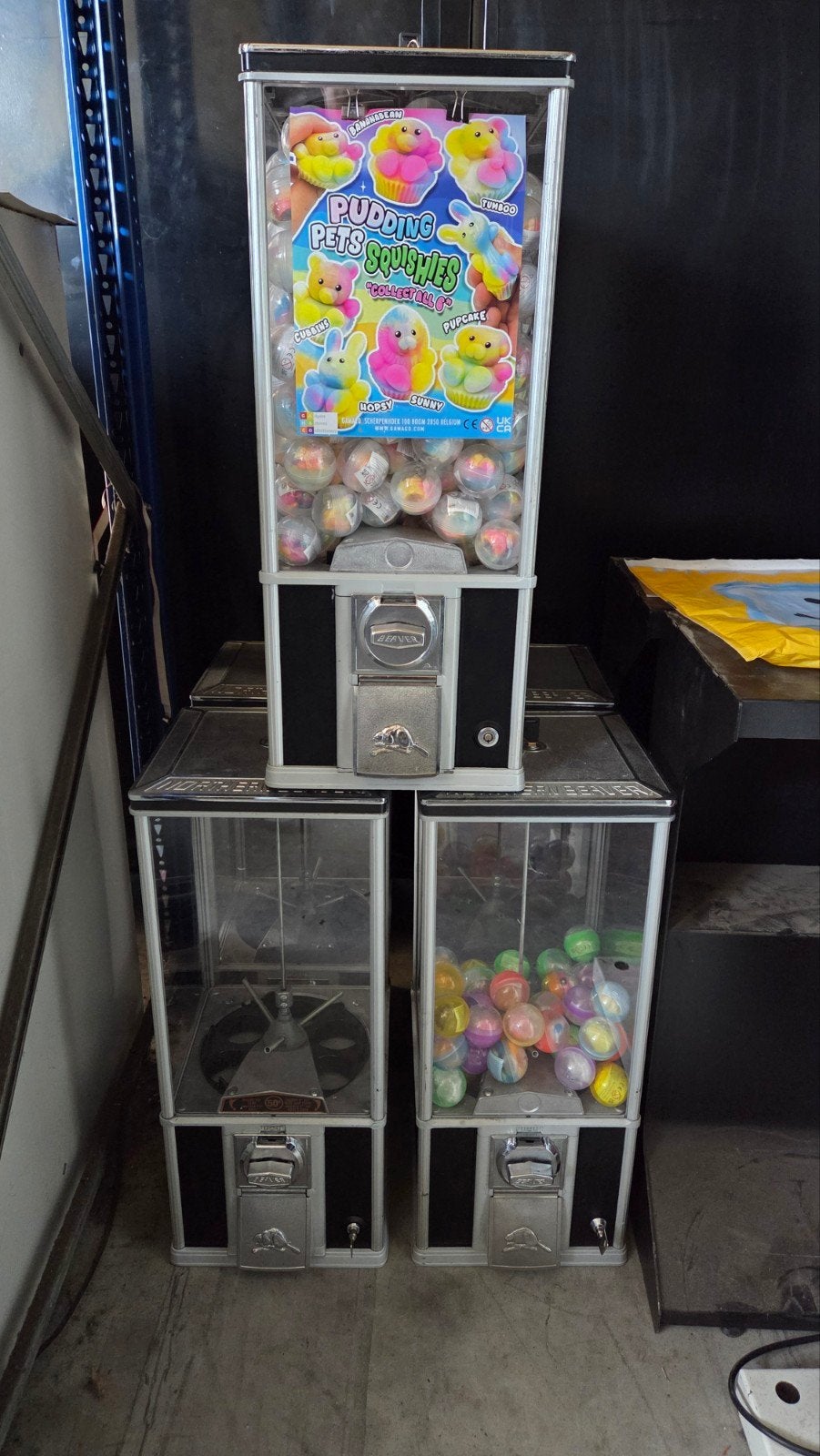 50 mm ballen automaat Origineel beaver, Ophalen of Verzenden, Zo goed als nieuw
