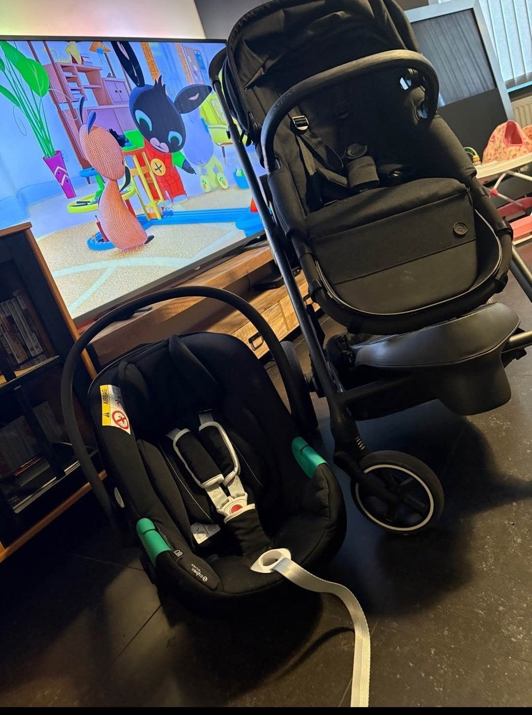 Cybex 2-in-1 kinderwagen/buggy +Cybex base isofix, Kinderen en Baby's, Ophalen, Zo goed als nieuw, Kinderwagen