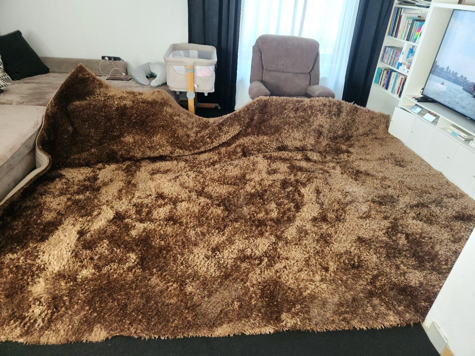 Grand tapis 3m  4m, Maison & Meubles, Enlèvement