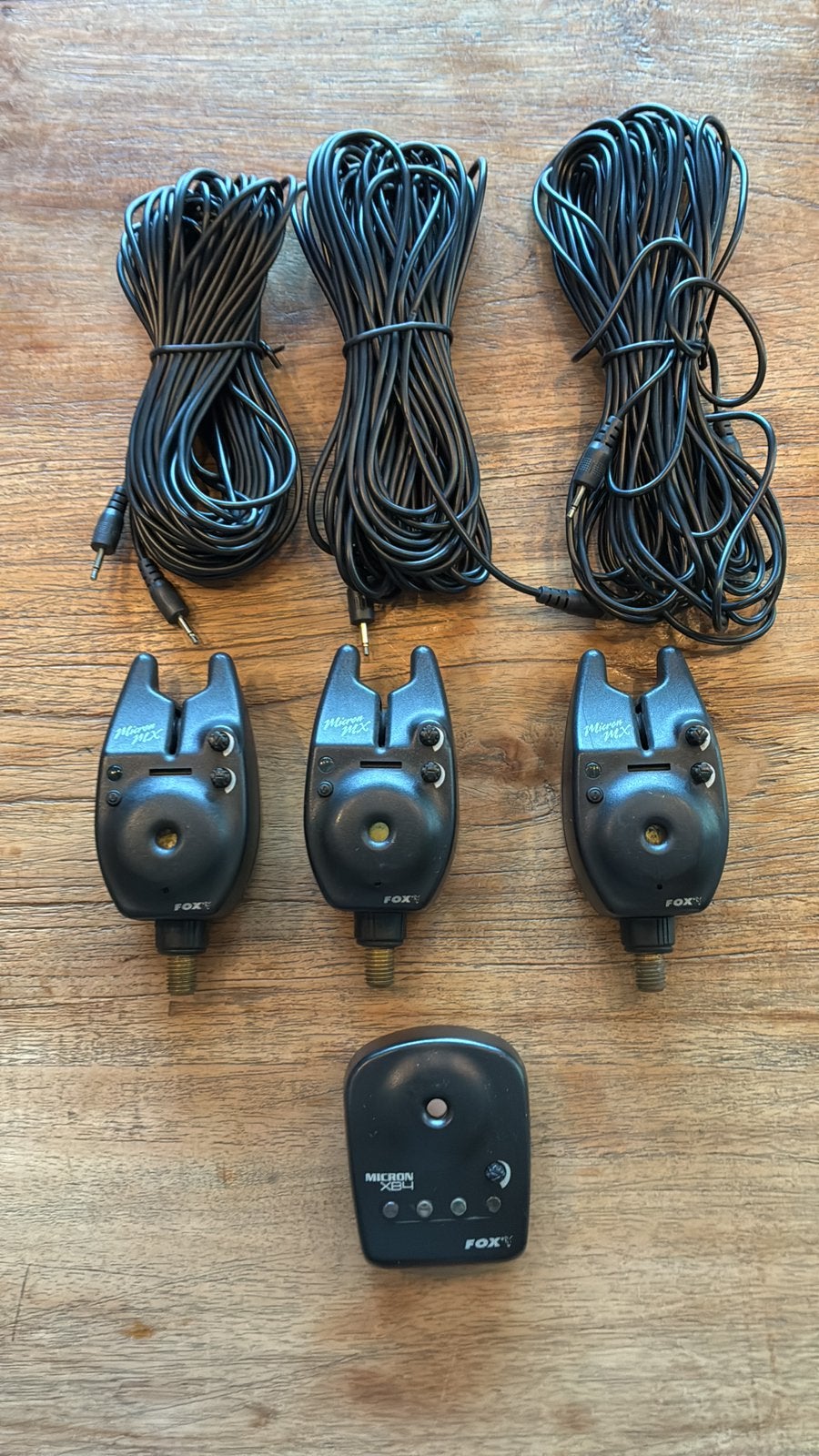 Fox micron MX 3+1 beetmelderset, Watersport en Boten, Hengelsport | Karpervissen, Ophalen, Gebruikt