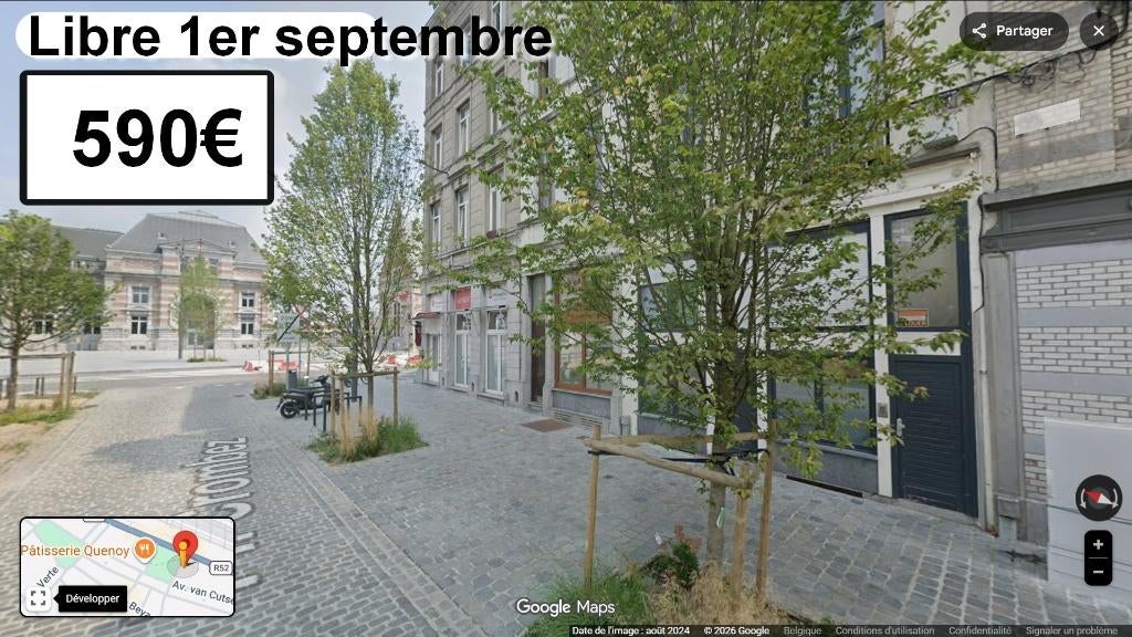 Tournai, appartement 1 chambre à  louer, Immo, 35 à 50 m², Tournai