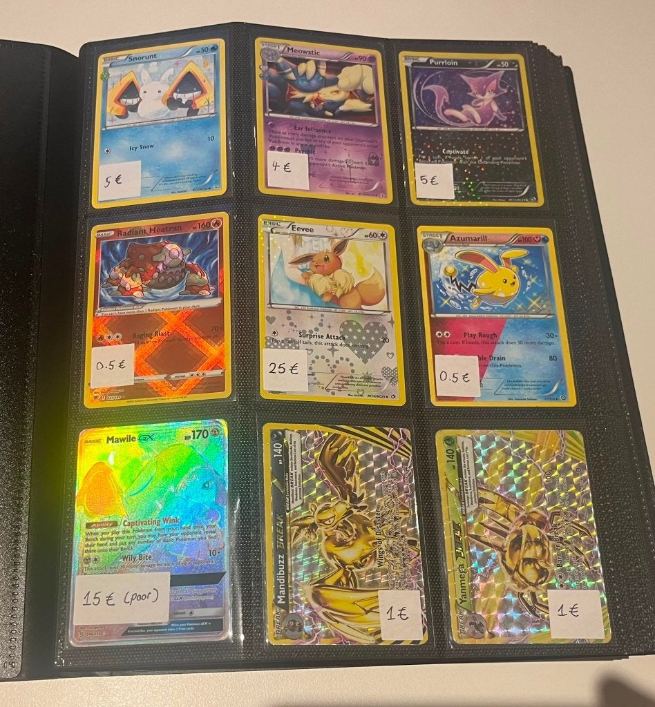 Diverse Pokemon Kaarten - Binder Verkoop, Enlèvement, Utilisé, Plusieurs cartes