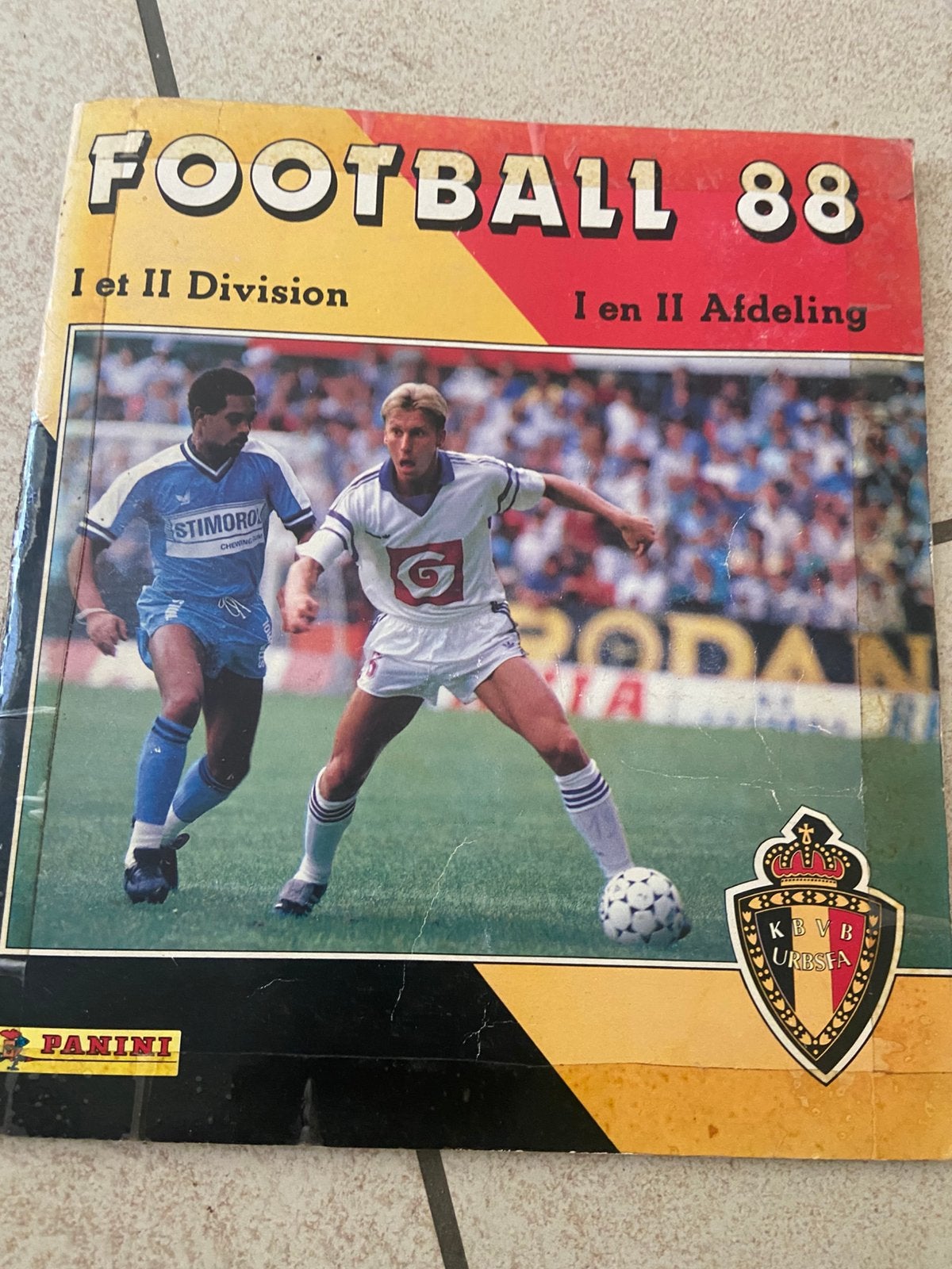 Album de foot panini annee 88, Enlèvement, Comme neuf