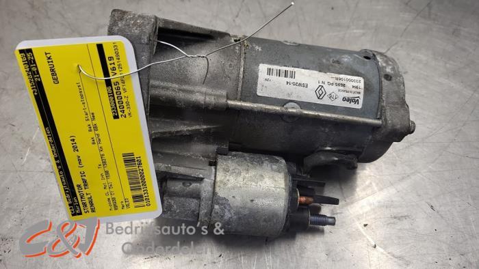 Démarreur d'un Renault Trafic, Renault, -, 3 mois de garantie, Utilisé