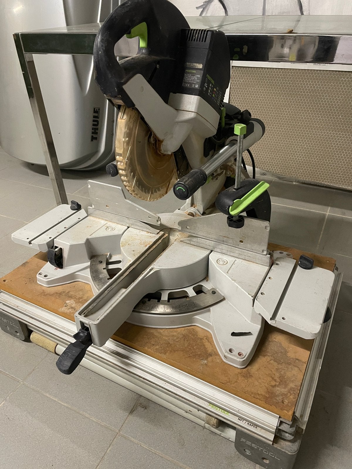 Festool KS 120 EB, Doe-het-zelf en Bouw, Ophalen, Gebruikt
