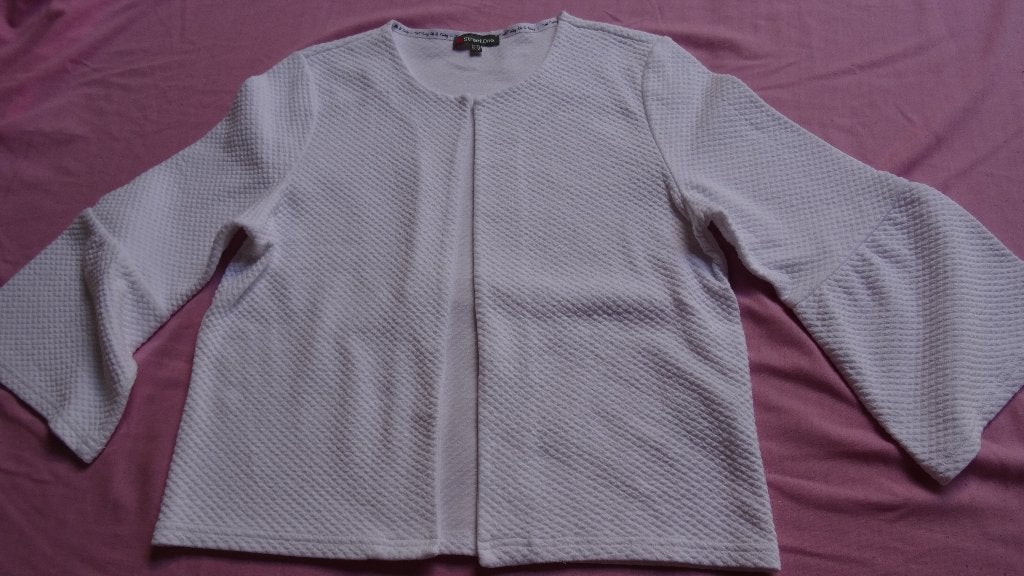 GILET STREET ONE WIT NIEUW, Maat 38/40 (M), Wit, Street One, Nieuw