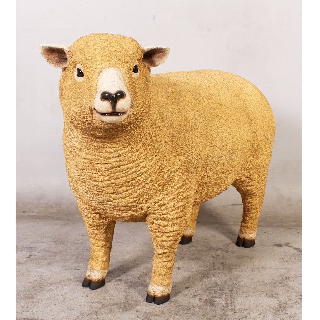 Merino Schapenbeeld polyester - 56 cm - Schaap, Ophalen, Nieuw