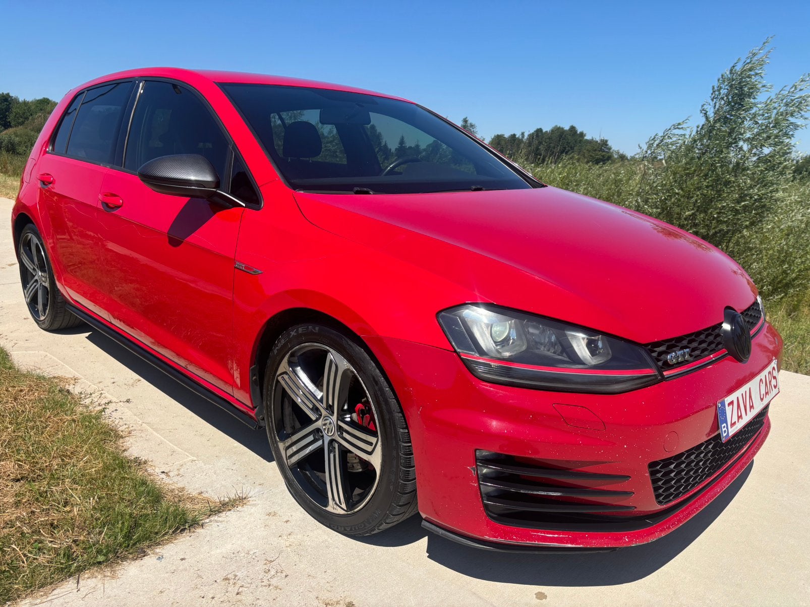 Volkswagen Golf GTI 2.0 TSI Performance 2015, Autos, Rouge, Euro 6, Entreprise, Noir