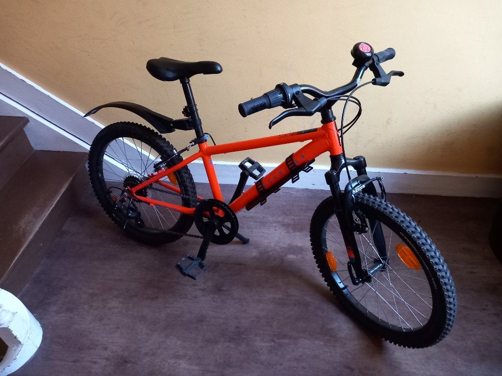 vélo enfant 9 - 10 ans, Ophalen, Gebruikt, 16 tot 20 inch