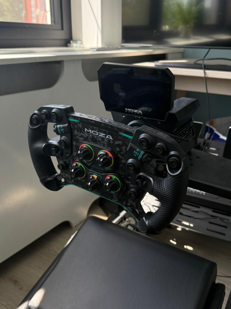 Moza R12 F1 Racing Sim Setup, Ophalen, Zo goed als nieuw