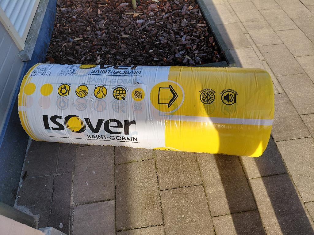 Glaswol, Ophalen, Dakisolatie, Nieuw, 5 tot 10 m²