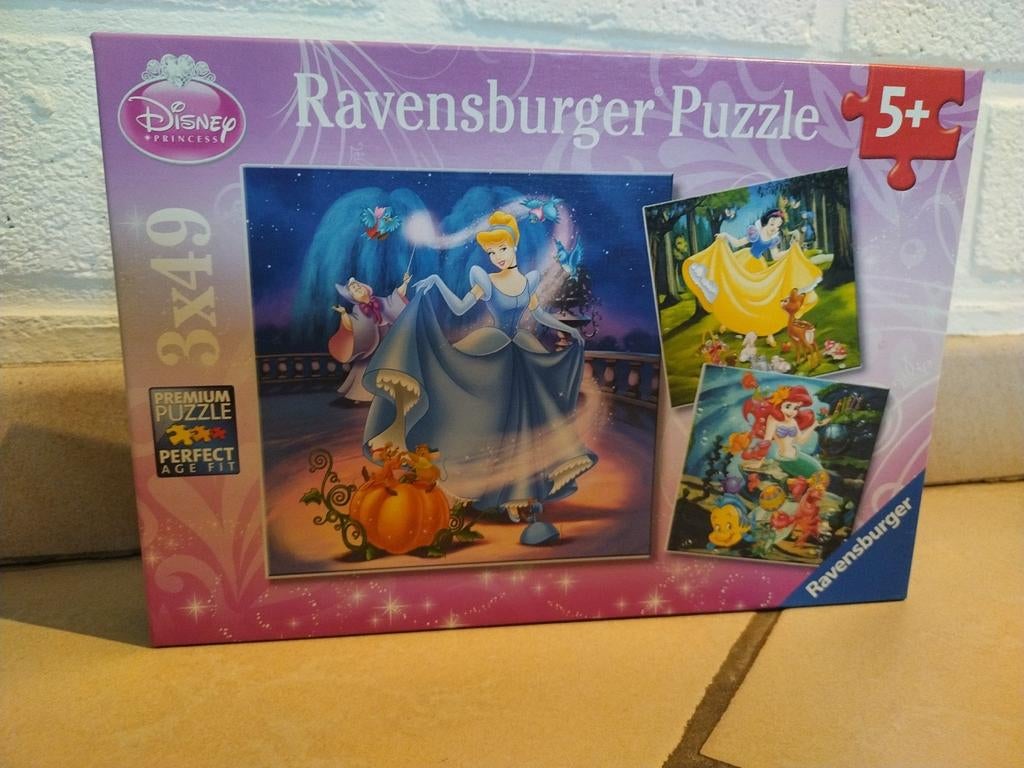 3 puzzels Disney, Enlèvement
