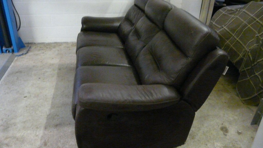 fauteuil cuir, Maison & Meubles, Fauteuils, Enlèvement, Utilisé, Cuir