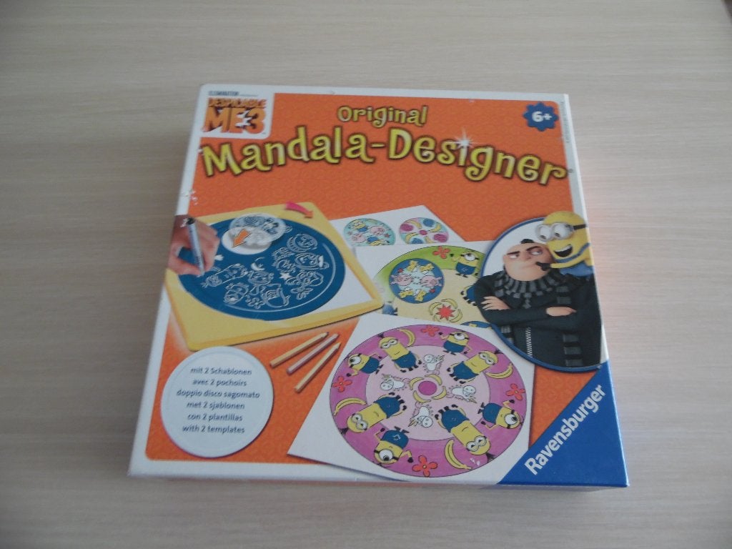 MANDALA DE MINIONS RAVENSBURGER, Ophalen of Verzenden, Zo goed als nieuw, Knutselen