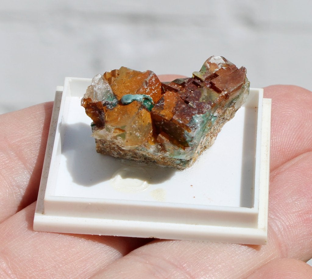CHLOROTIL, MALACHITE, KALOXÈNE  de mine Clara en Allemagne, Collections, Enlèvement ou Envoi, Minéral
