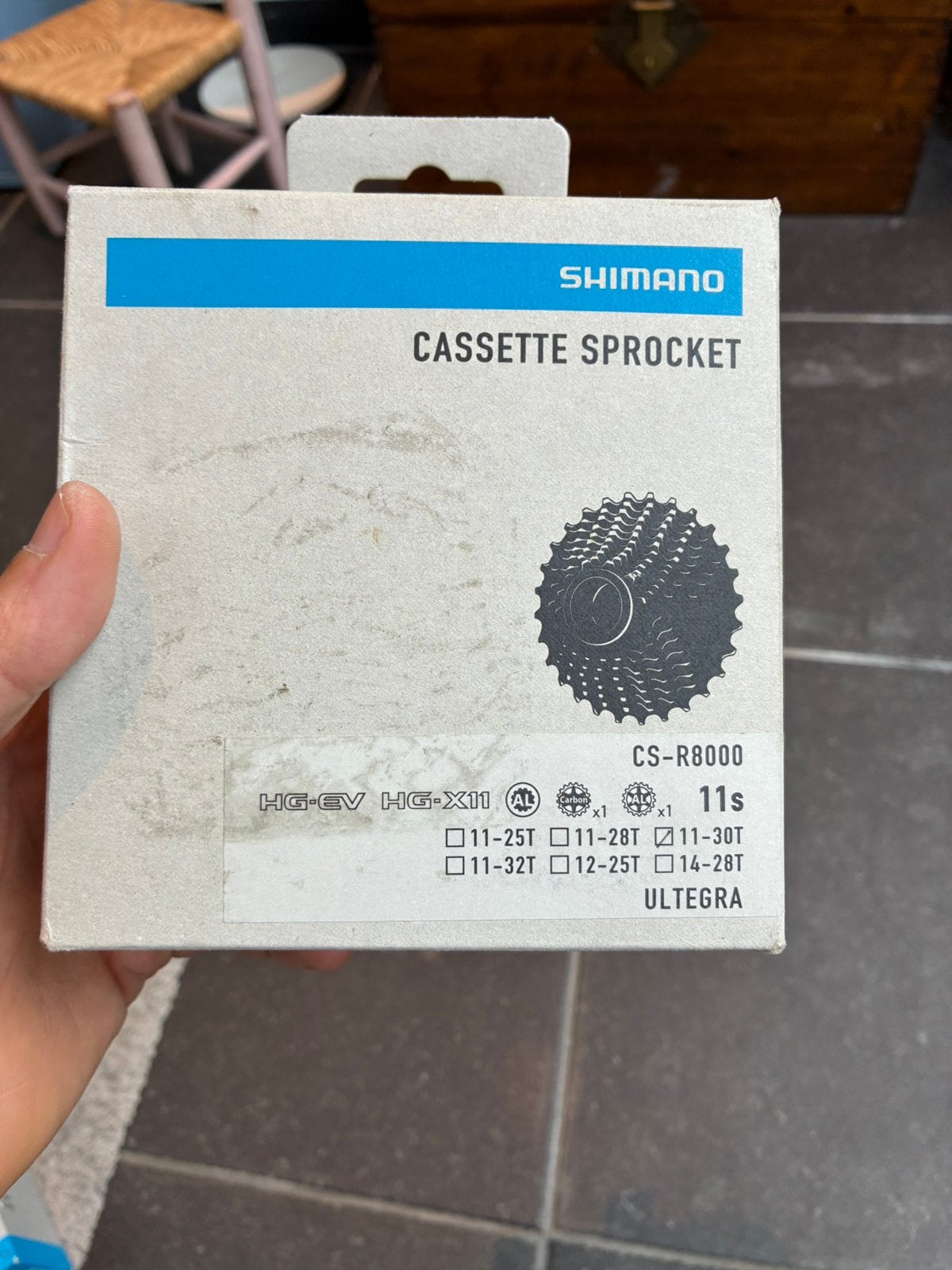 Cassette Shimano Ultegra neuve, Vélos & Vélomoteurs, Vélos Pièces, Enlèvement, Neuf, Autres types, Acier
